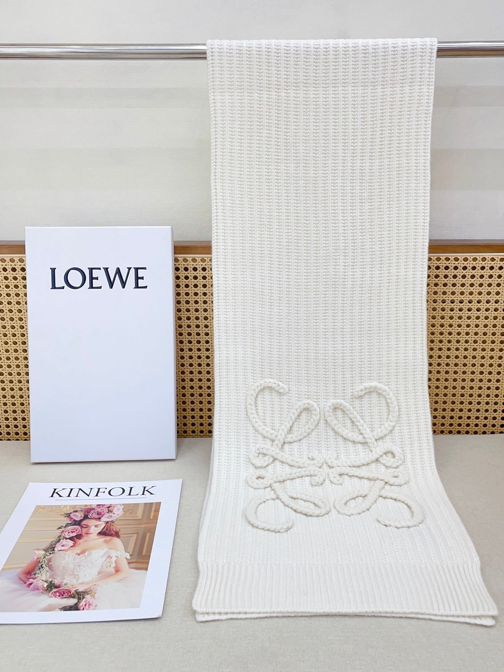 LOEWE 26S SCARF 180 IN CASHMERE 149163