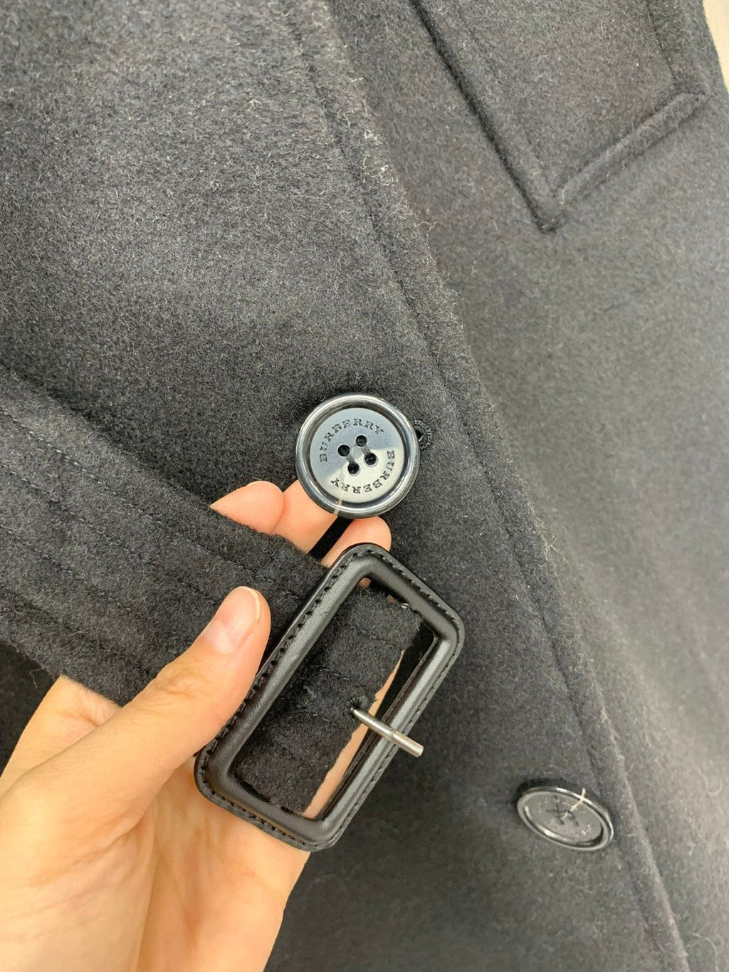 BURBERRY 25S CASHMERE COAT 0058