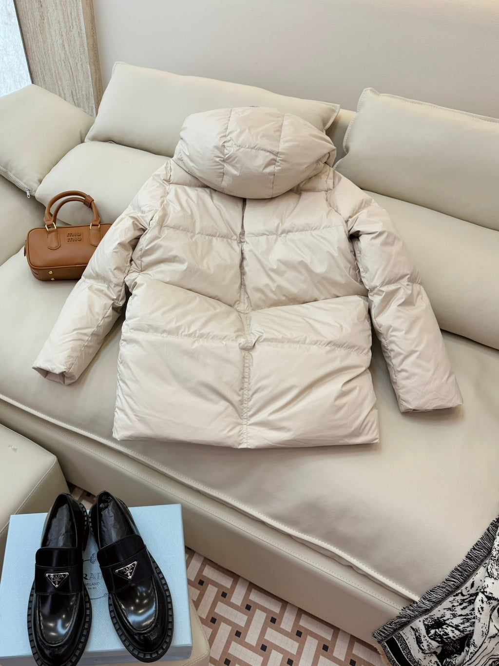 MAX MARA 25S MID-LONG DOWN JACKET 208