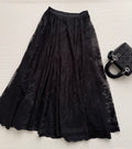 DIOR 26S LACE MESH SKIRT 1095