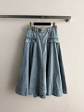 ZIMMERMANN 26S DENIM MIDI SKIRT STYLE 93