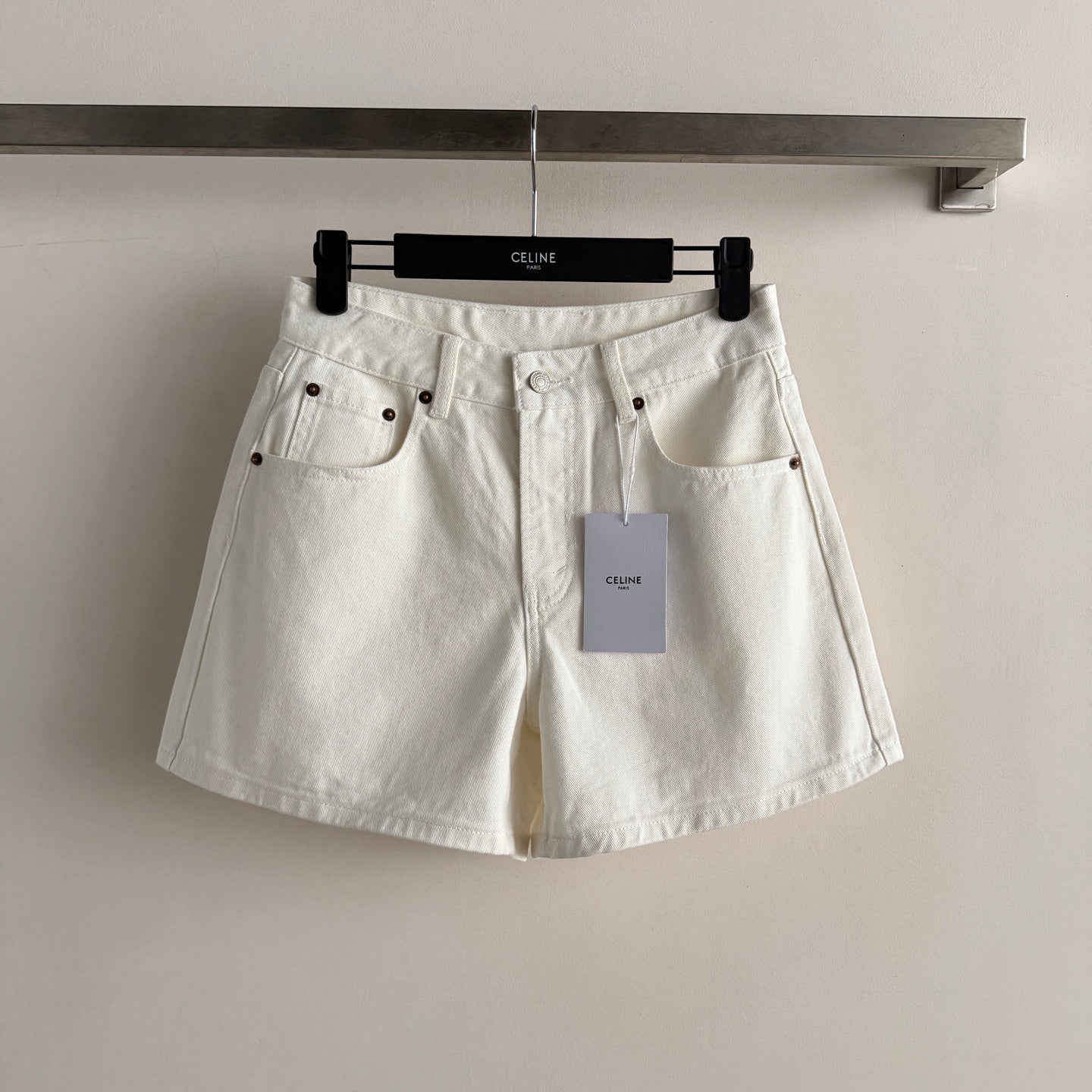 CELINE 26S DENIM SHORTS 280