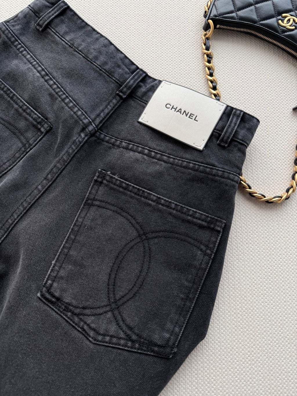CHANEL 26S HIGH-WAIST WIDE-LEG PANTS 1432
