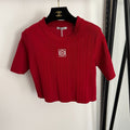 LOEWE 26S SHORT SLEEVE KNIT T-SHIRT 365