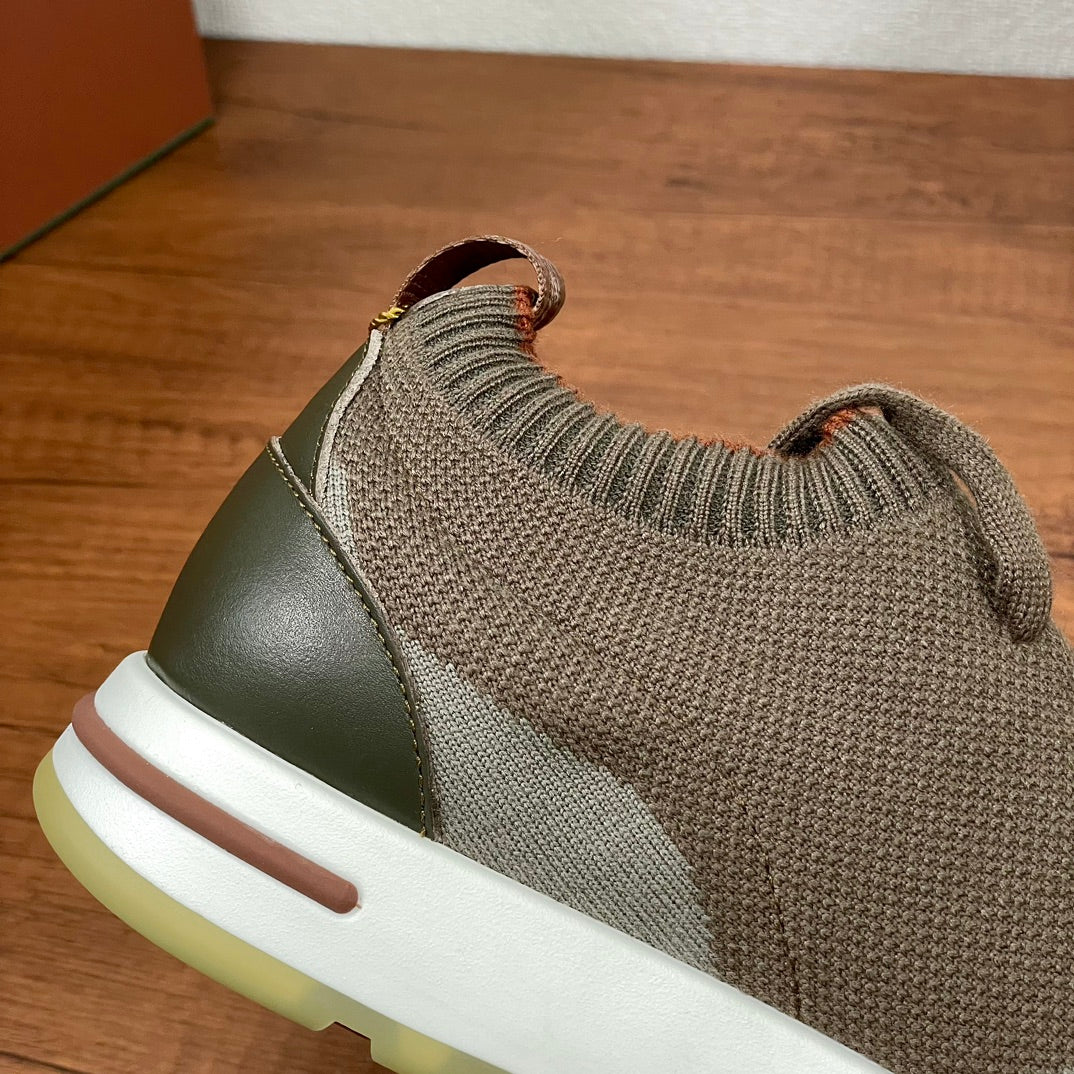 LP 360 LP FLEXY WALK SNEAKER BROWN AND FOSSIL CASHMERE