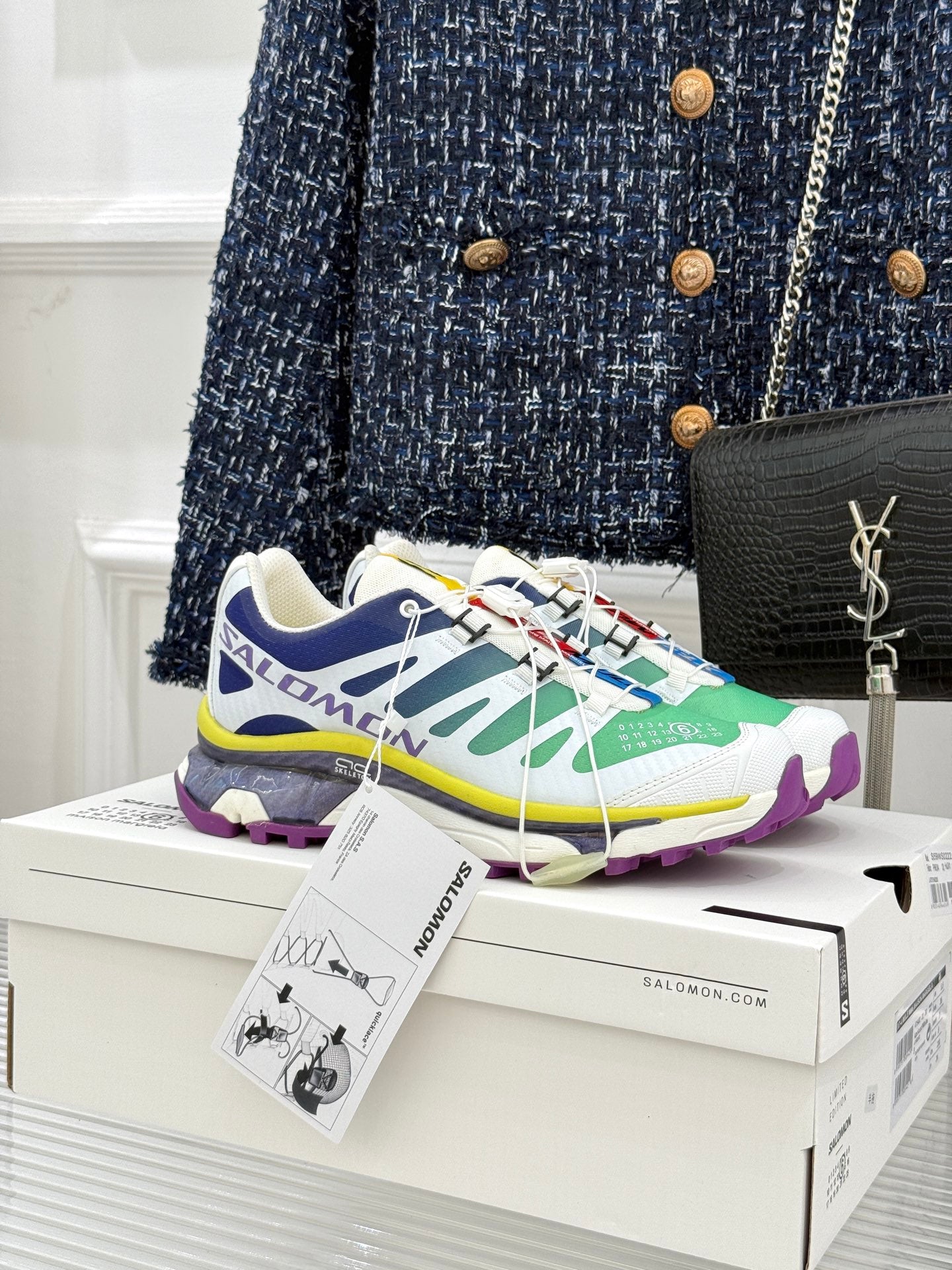 ALO 25S SALOMON XT-6 SNEAKER IN MULTICOLOR TPU STYLE 4