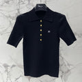 CELINE 26S SHORT SLEEVE KNIT SHIRT 304