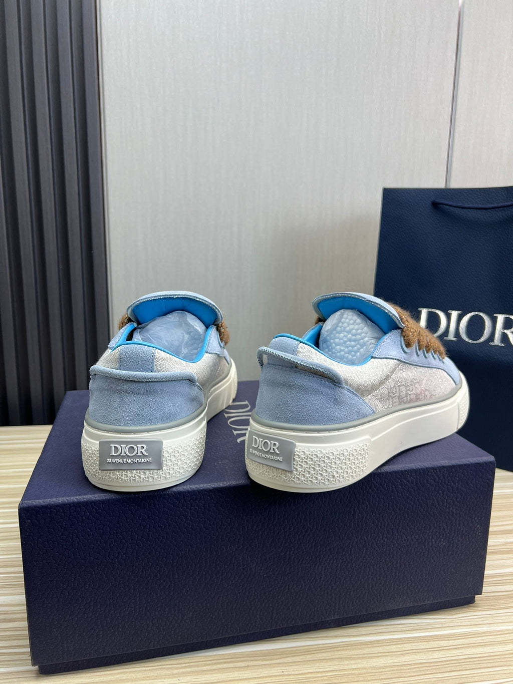 CD B33 SNEAKER CERULEAN SUEDE
