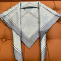 GUCCI 25S SCARF 90 IN SILK 709694