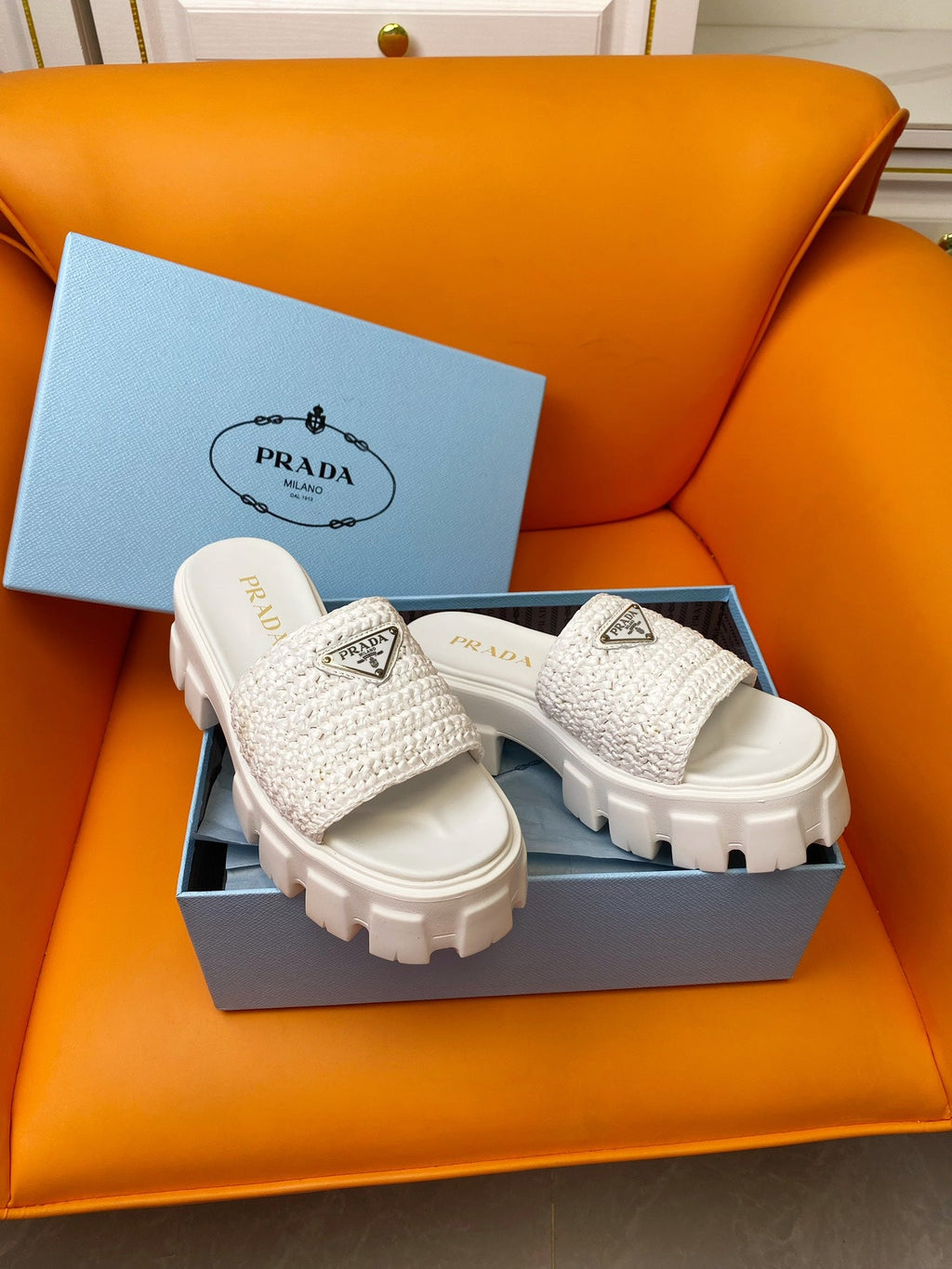 Pra Wedge Sandal 60 White