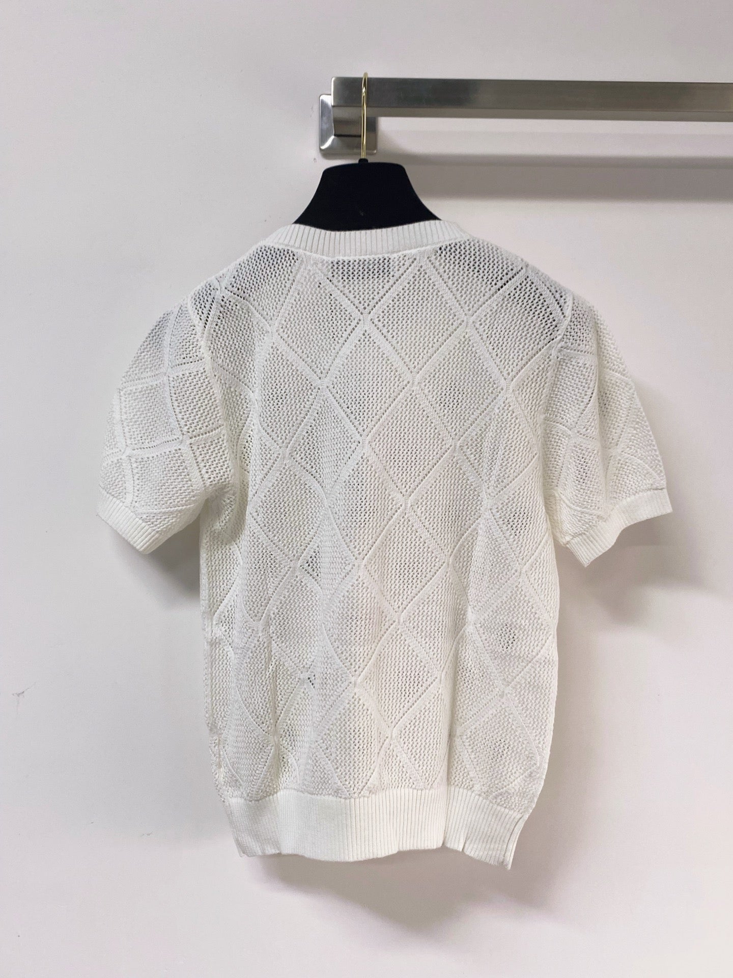 FENDI 26S KNIT SHORT SLEEVE KNIT TOP 030