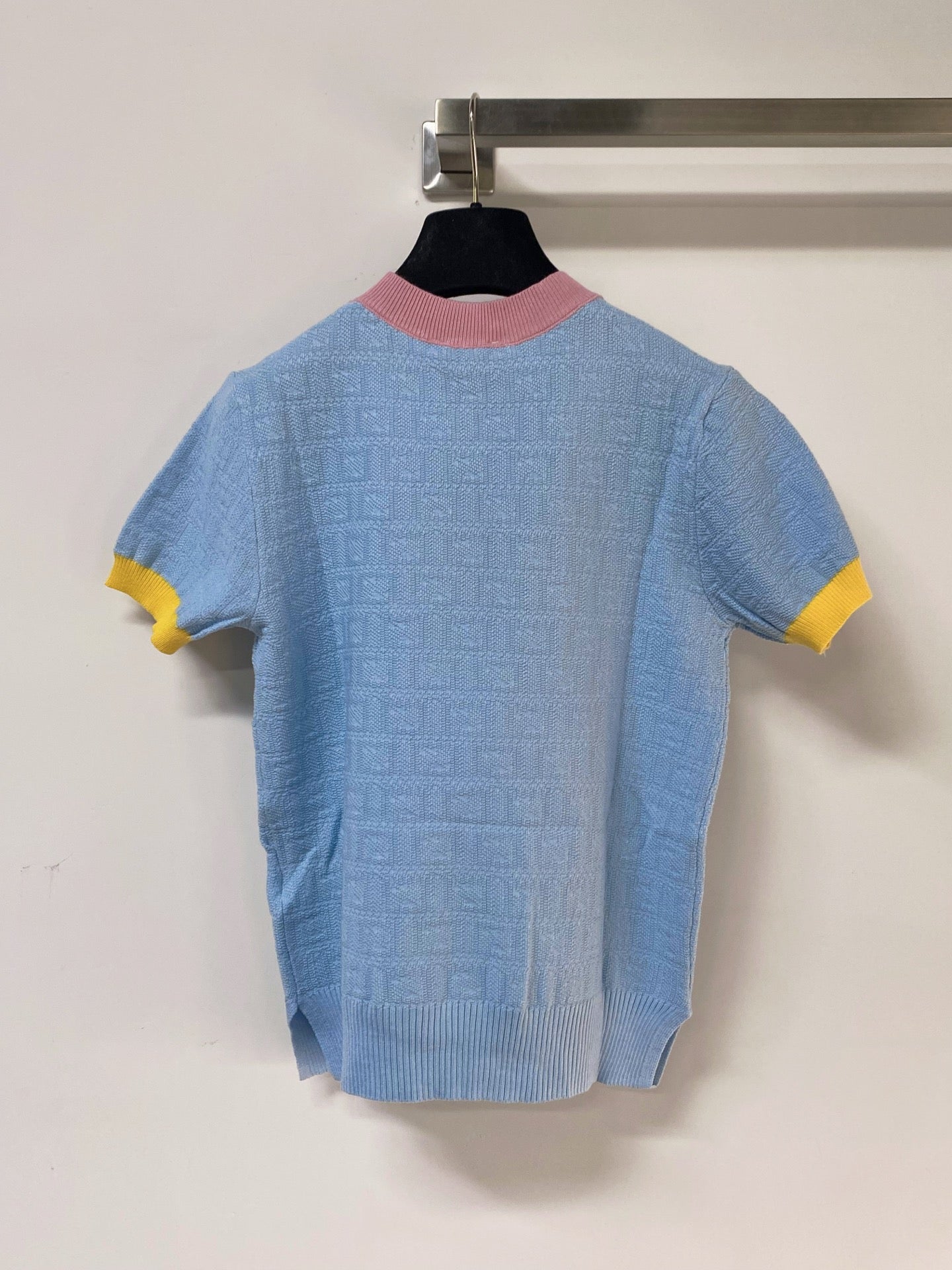 FENDI 26S SHORT SLEEVE KNIT TOP 008