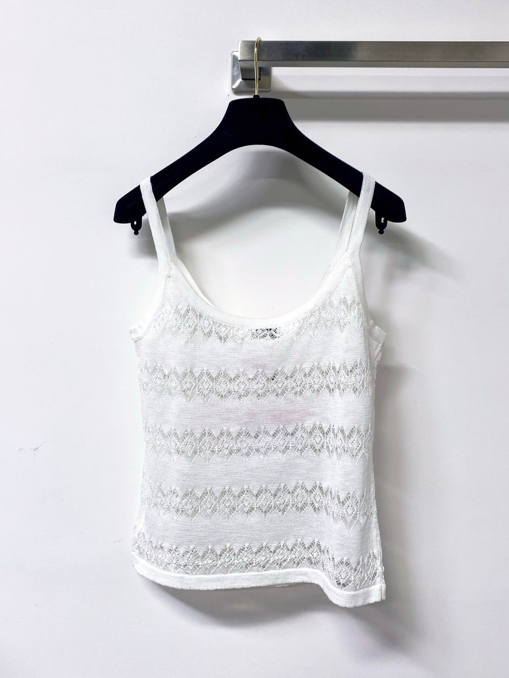 CHANEL 26S SPAGHETTI STRAP TOP STYLE 1204