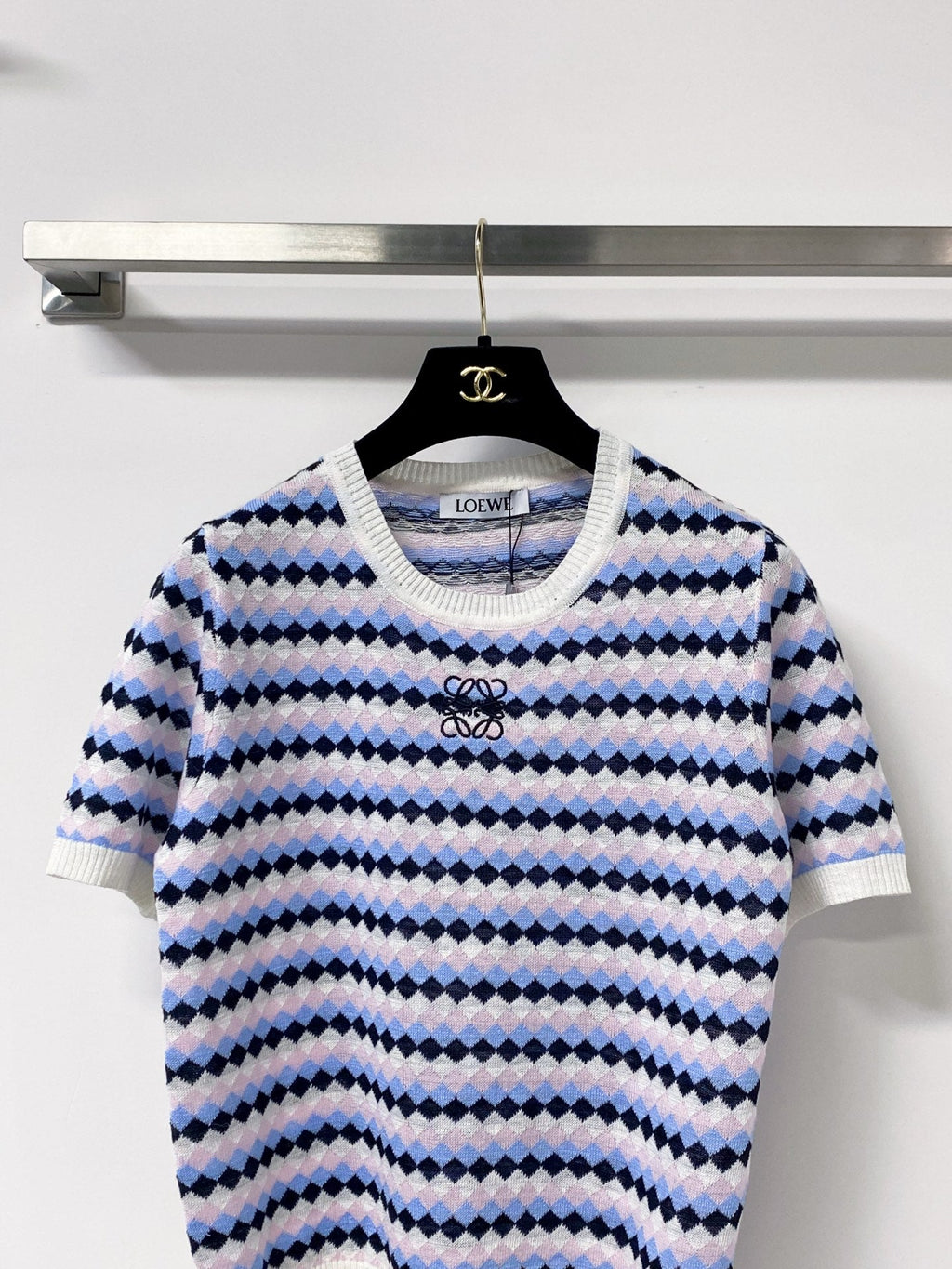 LOEWE 26S SHORT-SLEEVE KNIT TOP 601