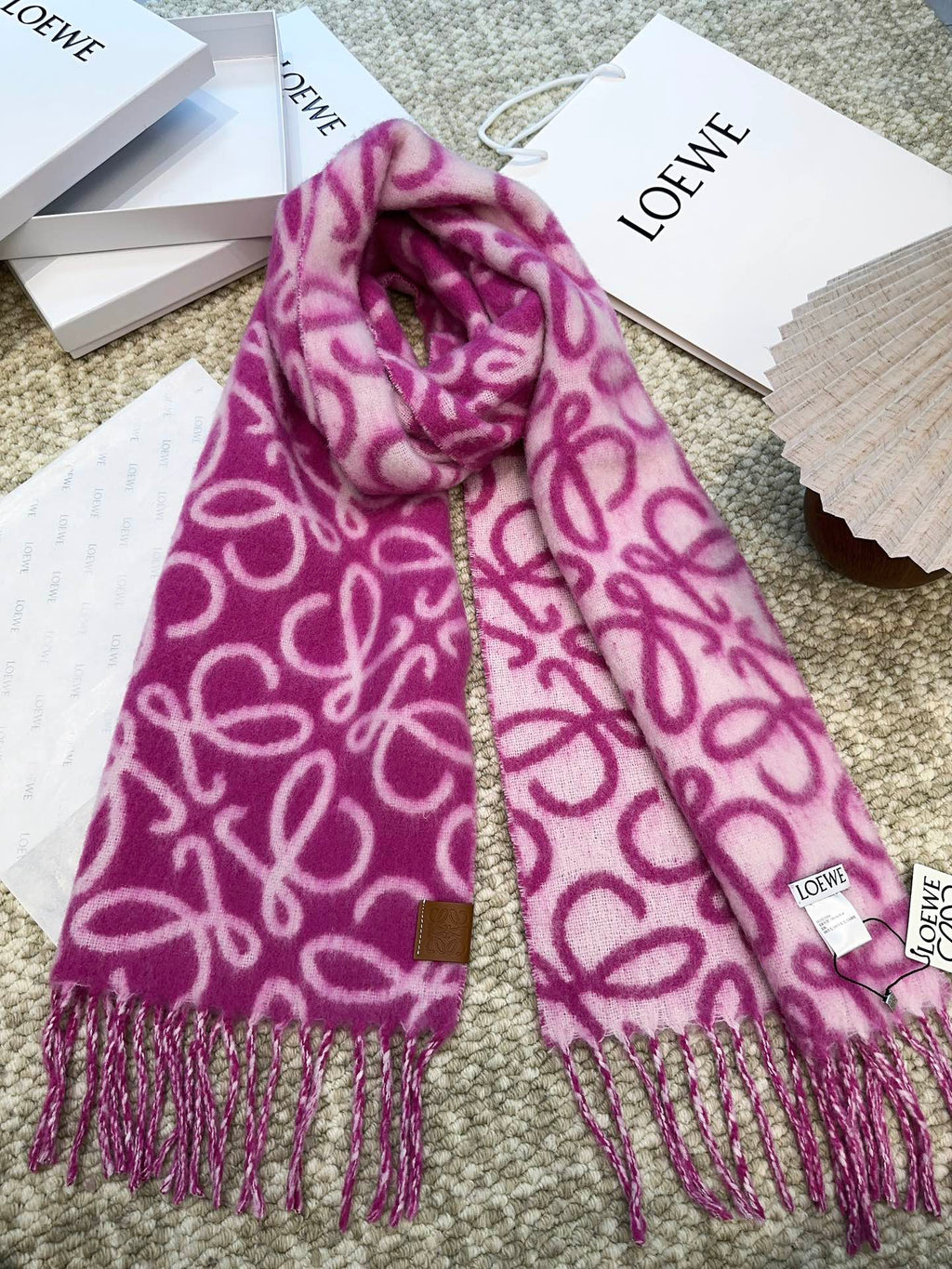 LOEWE 26S SCARF 186 IN WOOL MOHAIR 485341