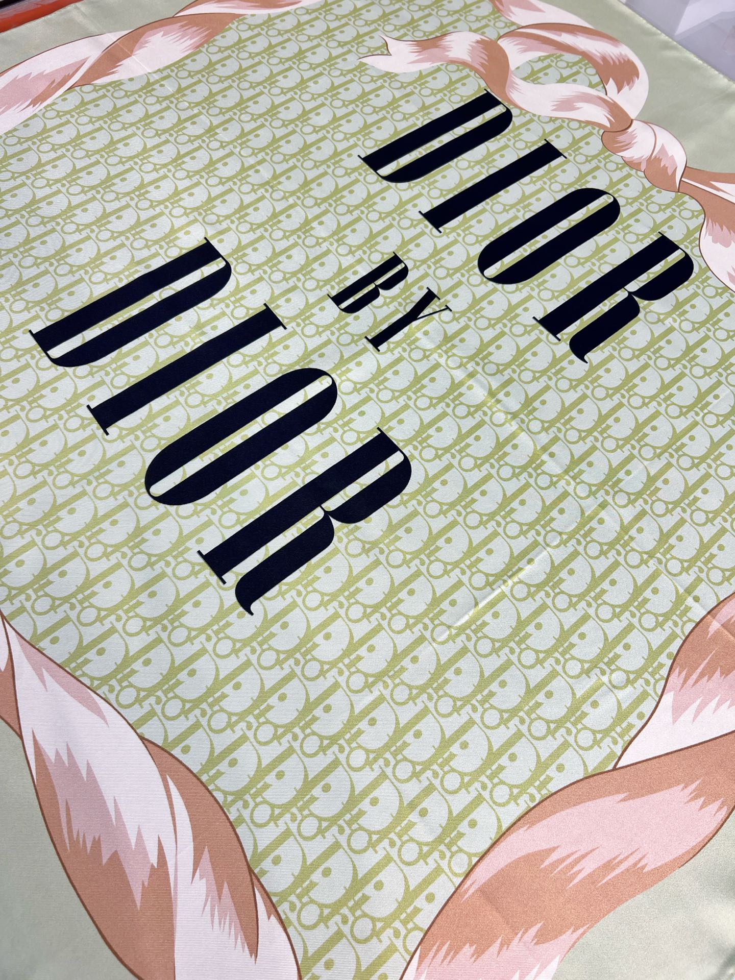 DIOR 26S SCARF 90CM IN SILK 163867