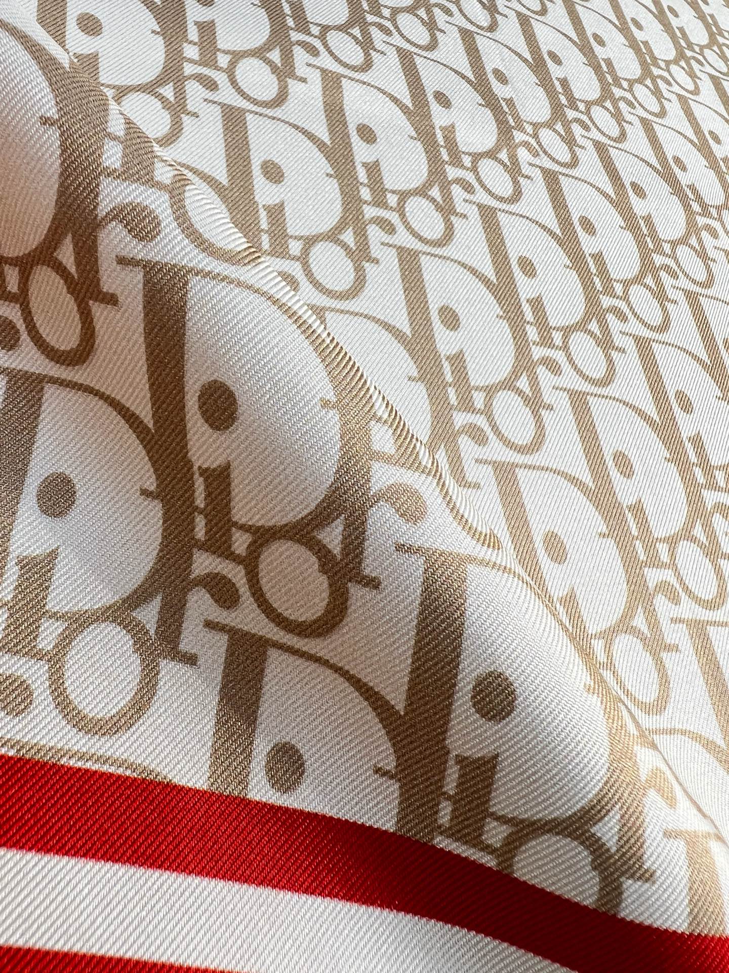 DIOR 26S SCARF 90CM IN SILK 163866