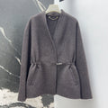 HERMES 25S REVERSIBLE LONG KNIT CARDIGAN 173