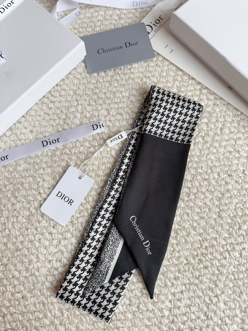 DIOR 26S SCARF 105CM IN SILK 298128