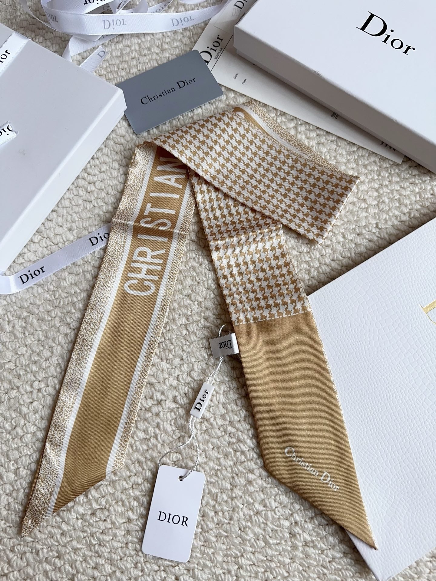 DIOR 26S SCARF 105CM IN SILK 298129
