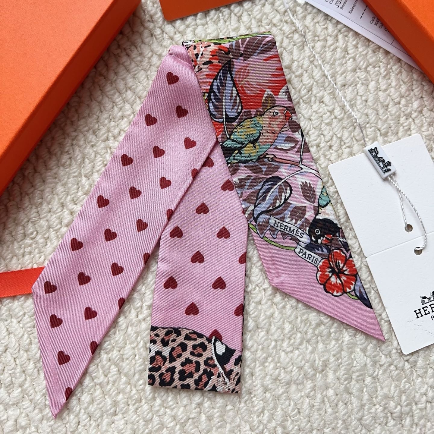 HERMES 26S SCARF 86 IN SILK 309638