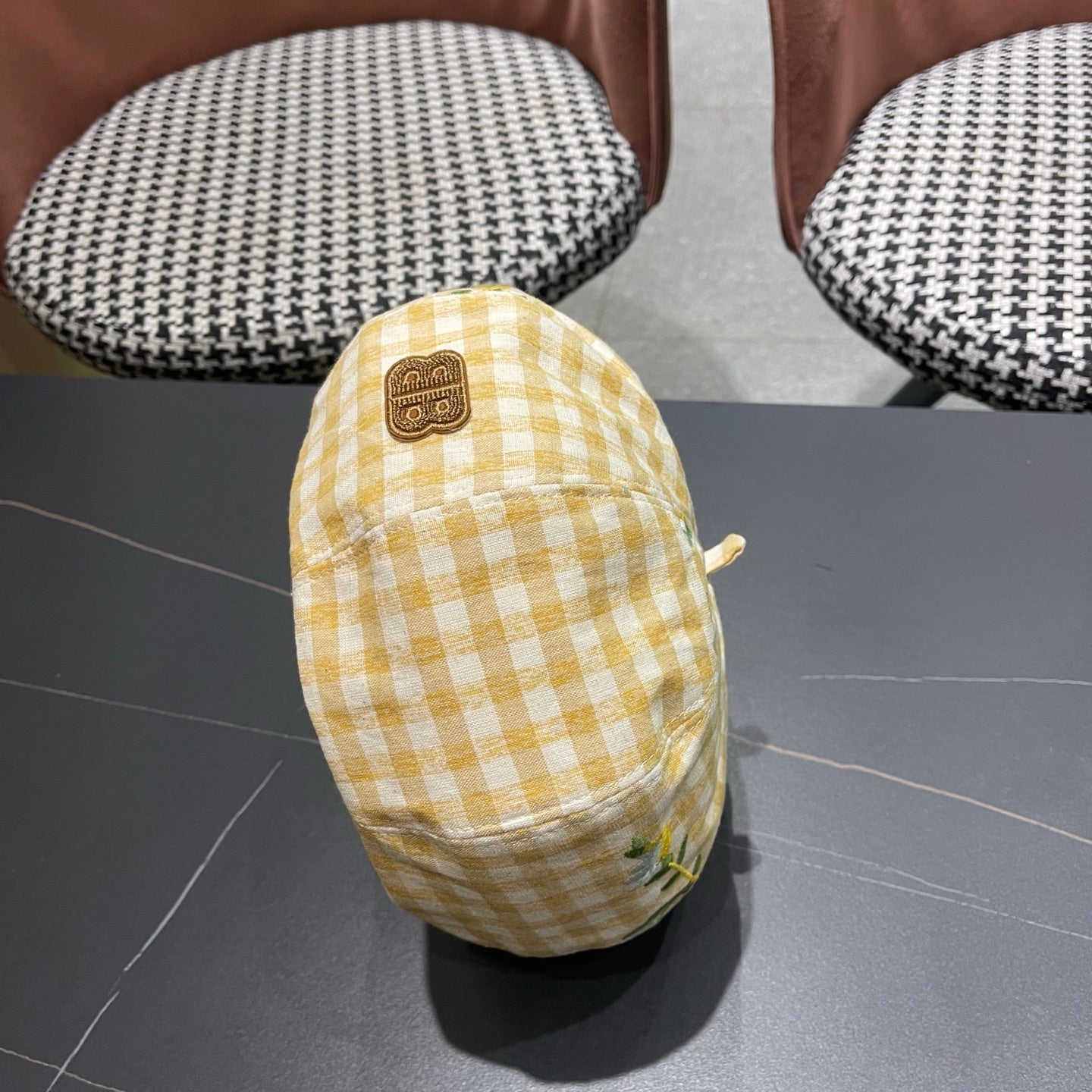 BALENCIAGA 26S PLAID BERET STYLE 8