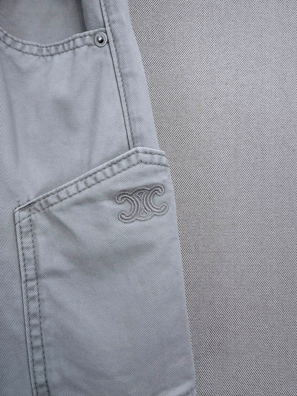 CELINE 26S DENIM MINI SKIRT 357