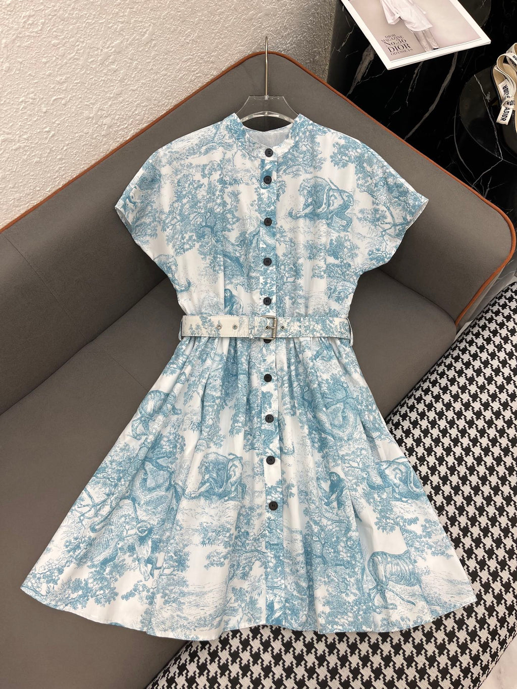 DIO DRESS STAND COLLAR 25S IN POLYESTER 266656