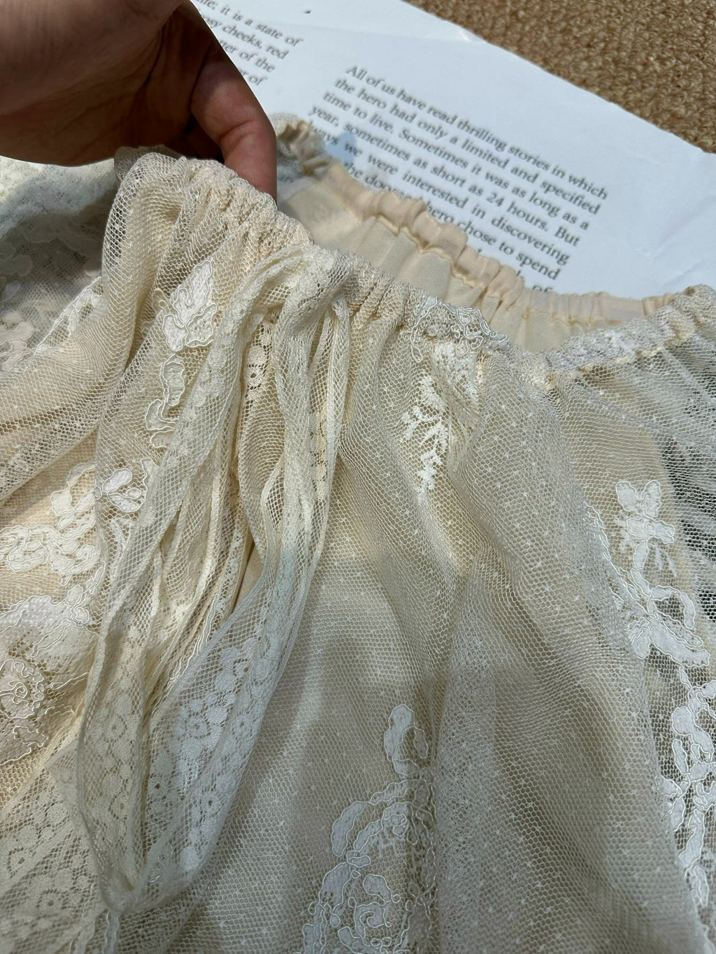 ZIMMERMANN 26S LACE TOP STYLE 60