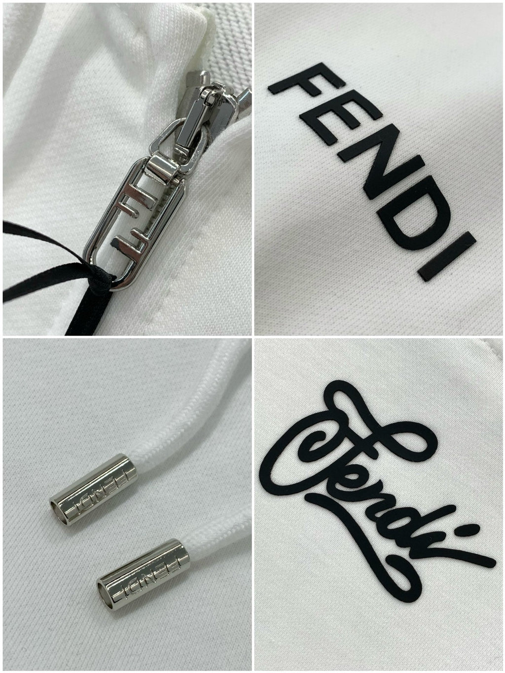 FENDI 26S ZIP-UP HOODIE 184