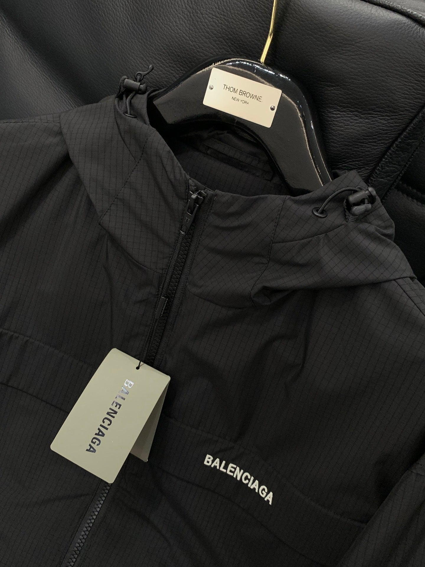 BALENCIAGA 26S HOODED JACKET 158