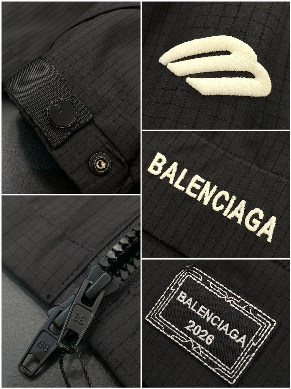 BALENCIAGA 26S HOODED JACKET 158