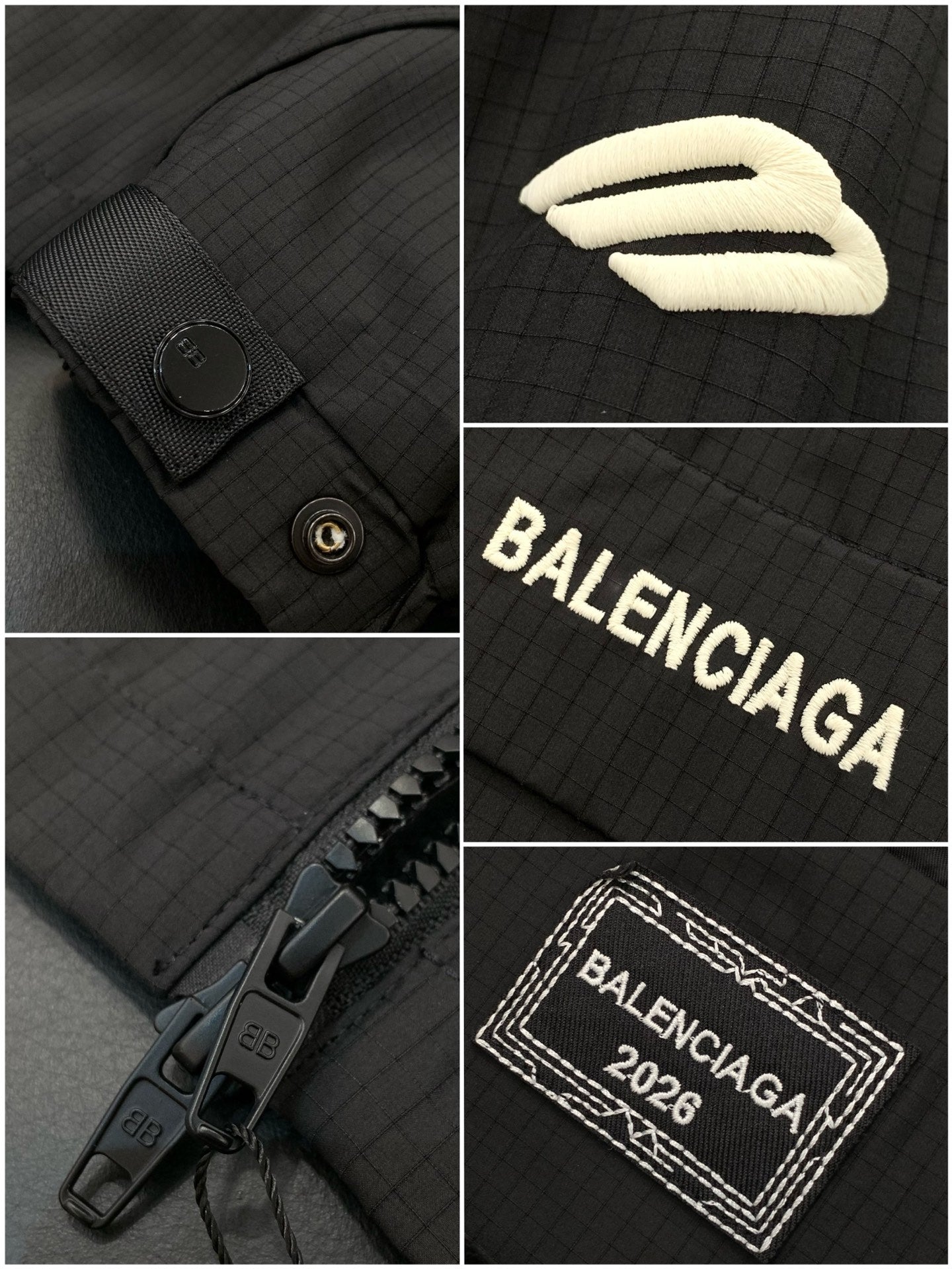 BALENCIAGA 26S HOODED JACKET 158