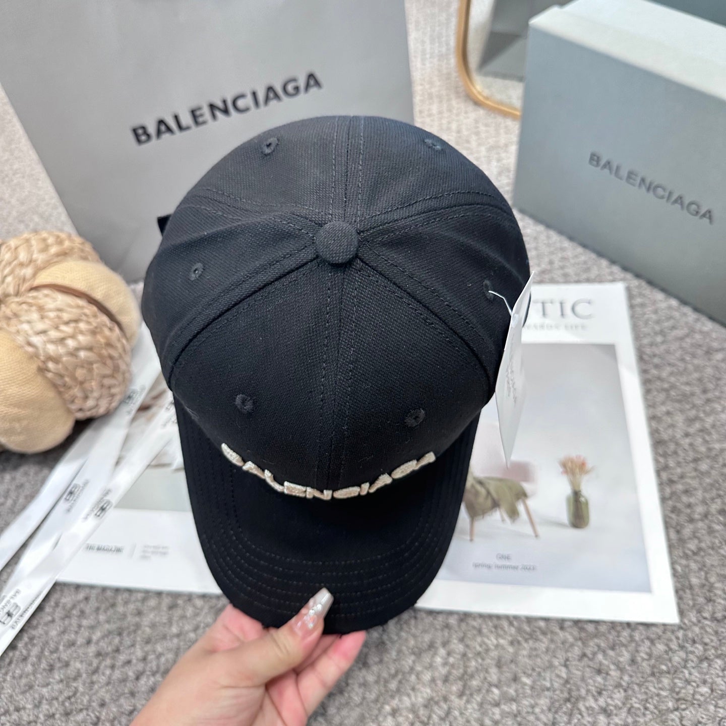BALENCIAGA 26S BASEBALL CAP STYLE 21