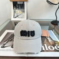 MIUMIU 26S BASEBALL CAP 346772