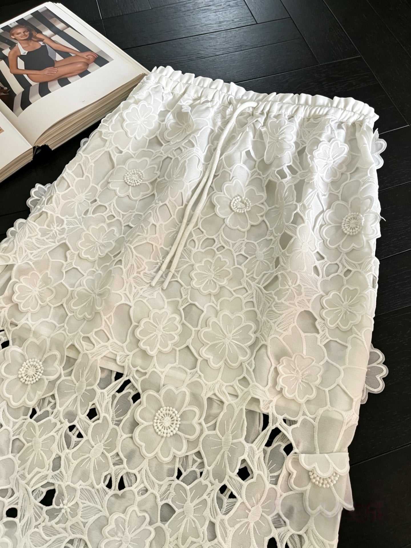 ZIMMERMANN 26S LACE MIDI SKIRT STYLE 14