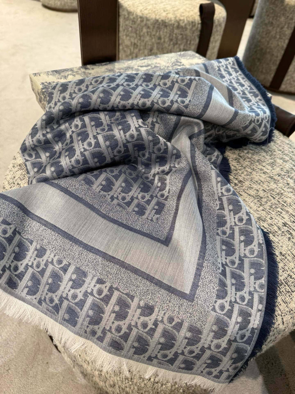 DIOR 26S SCARF 140CM IN SILK 299993