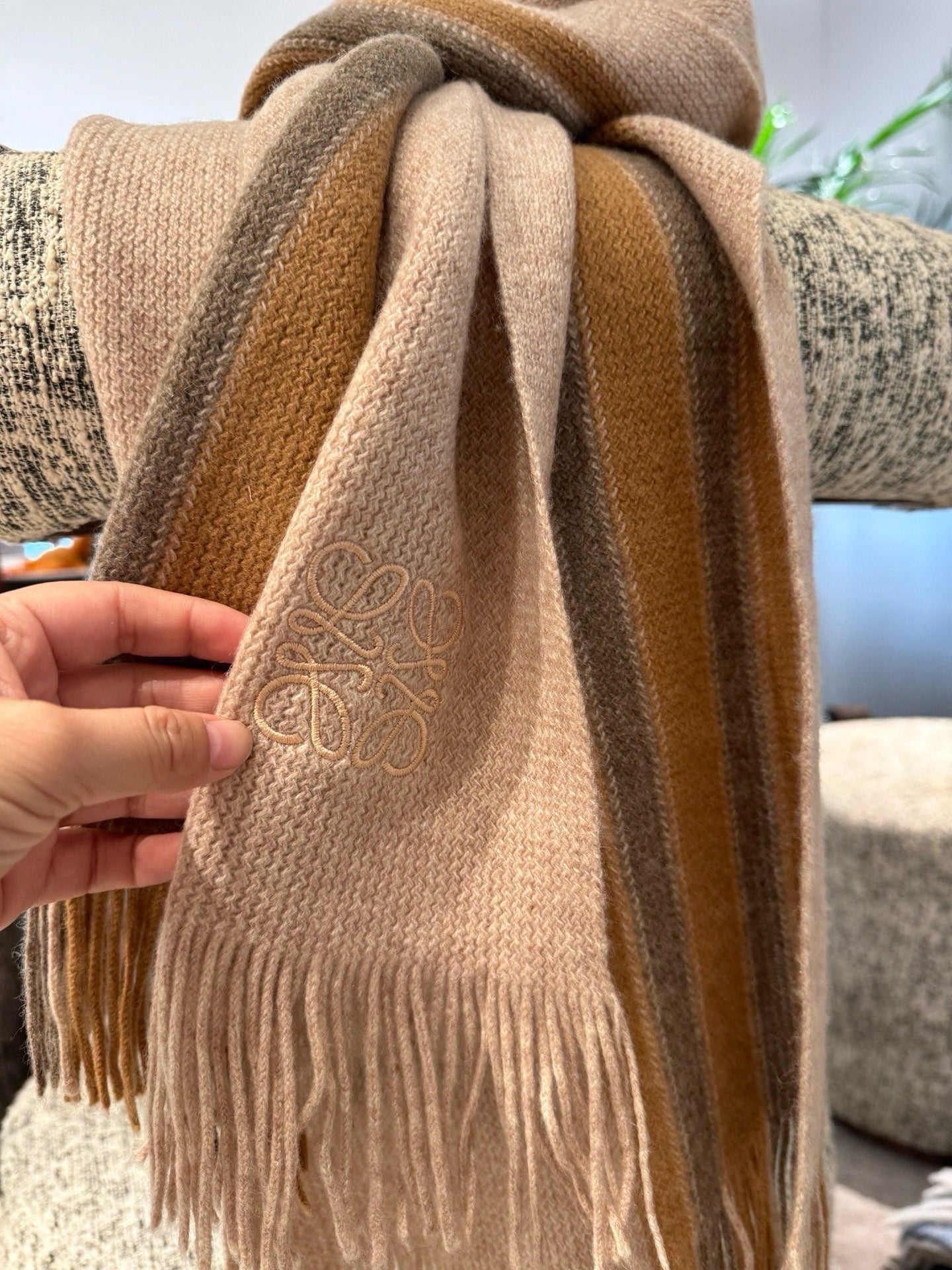 LOEWE 26S SCARF 180 IN CASHMERE 303164