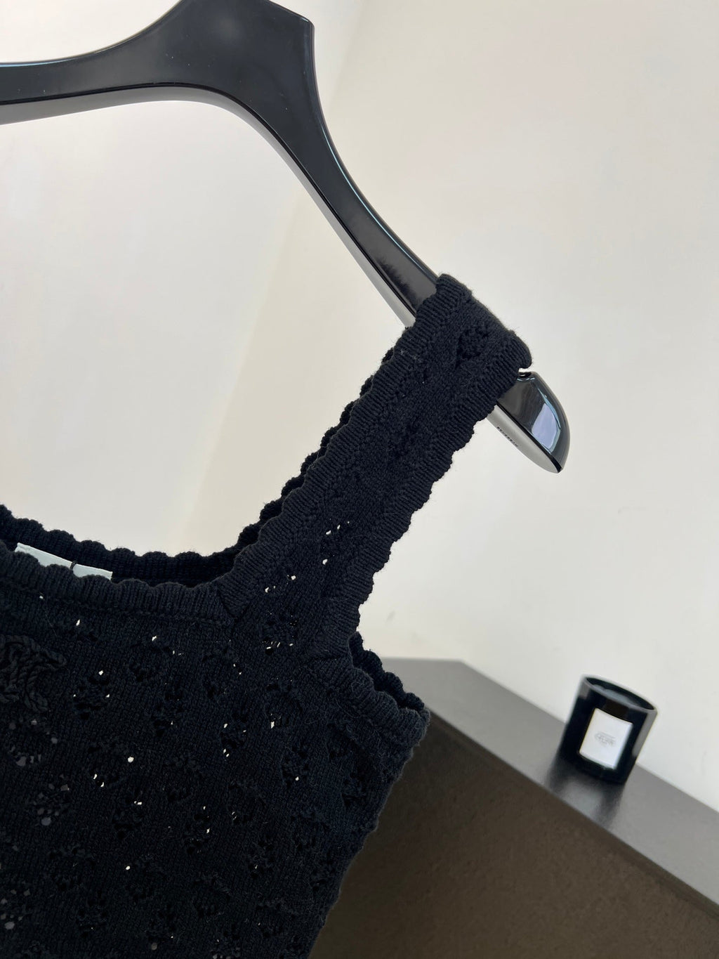 CELINE 26S CROCHET CROP TOP 412