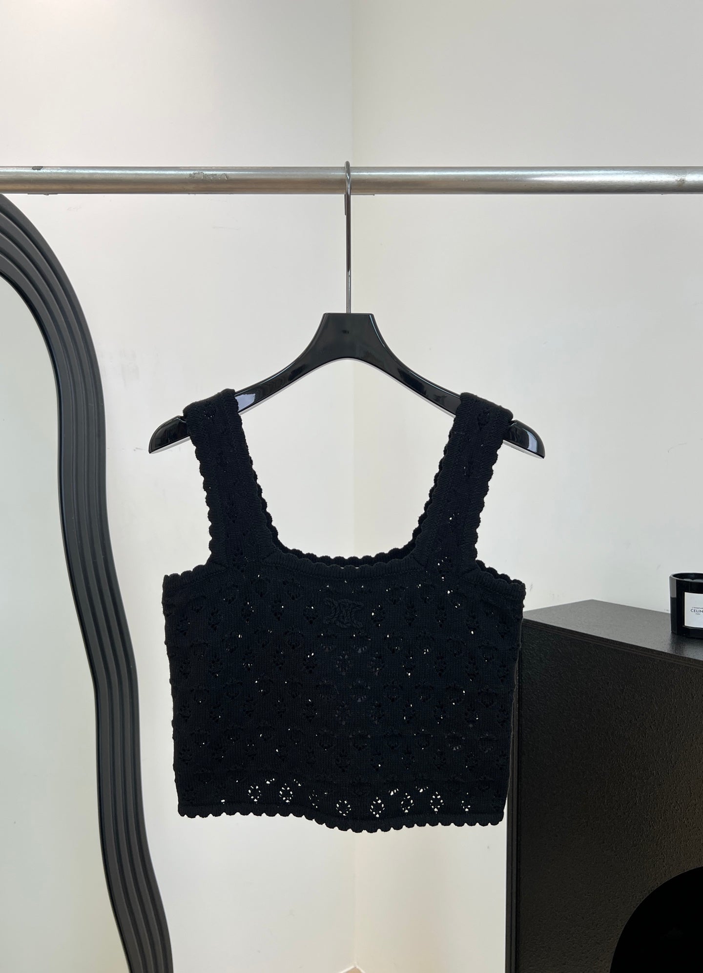 CELINE 26S CROCHET CROP TOP 412
