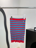 CHANEL 26S KNIT MIDI SKIRT STYLE 1199