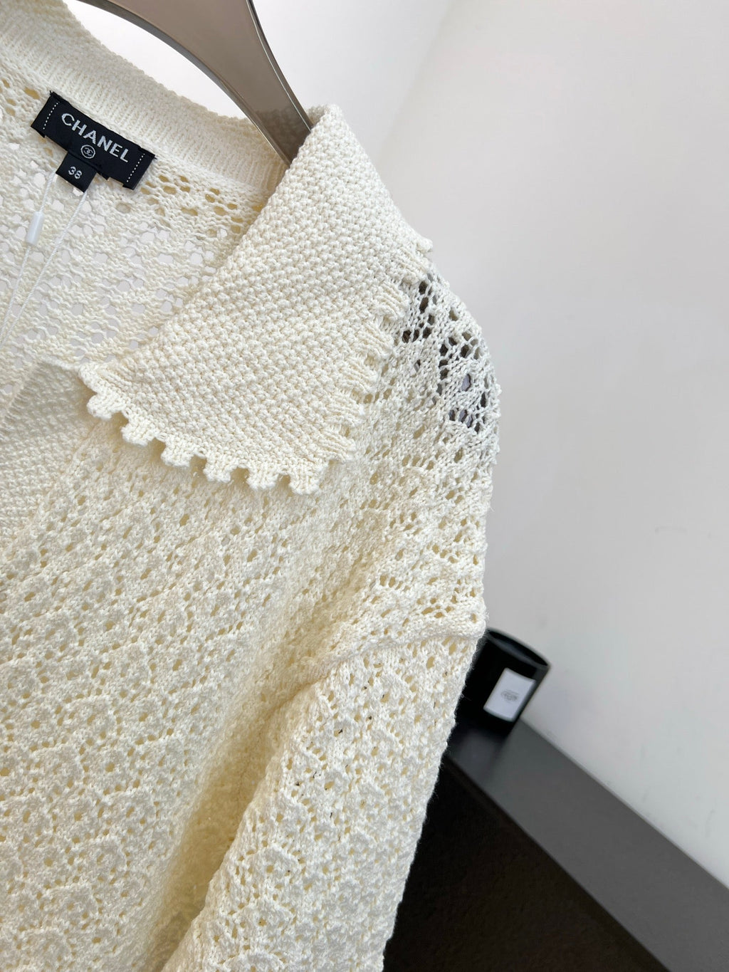 CHANEL 26S SHORT-SLEEVE KNIT POLO STYLE 1152