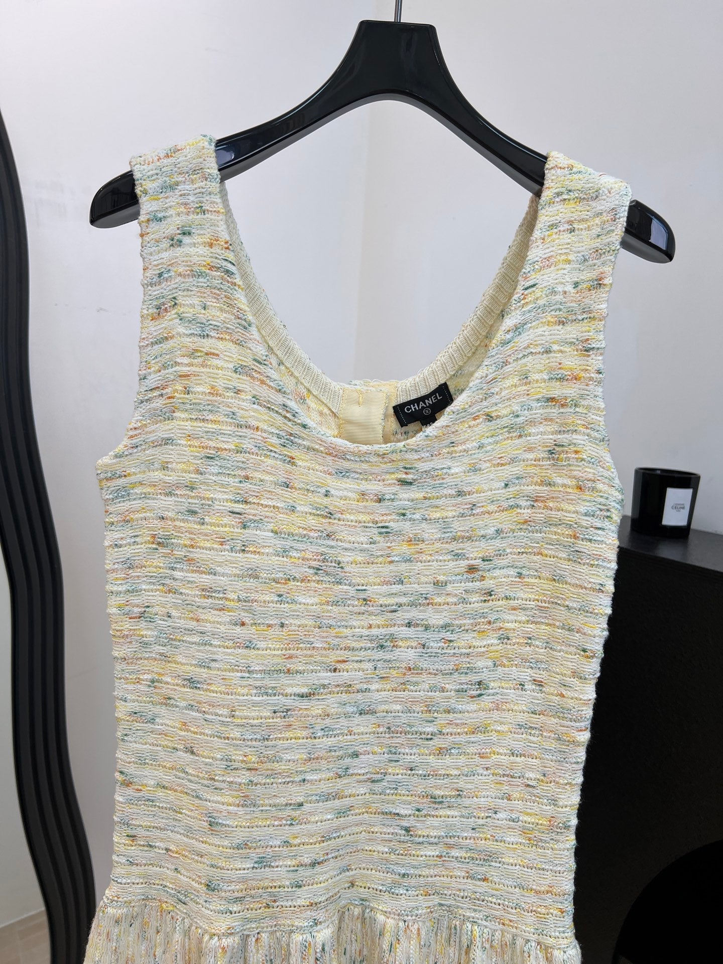 CHANEL 26S SLEEVELESS KNIT DRESS STYLE 1150