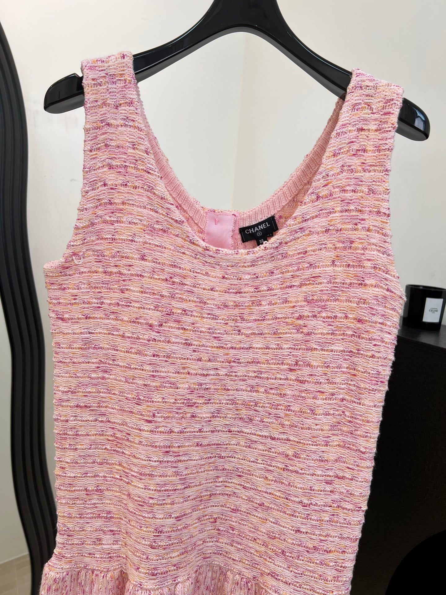 CHANEL 26S SLEEVELESS KNIT DRESS STYLE 1149