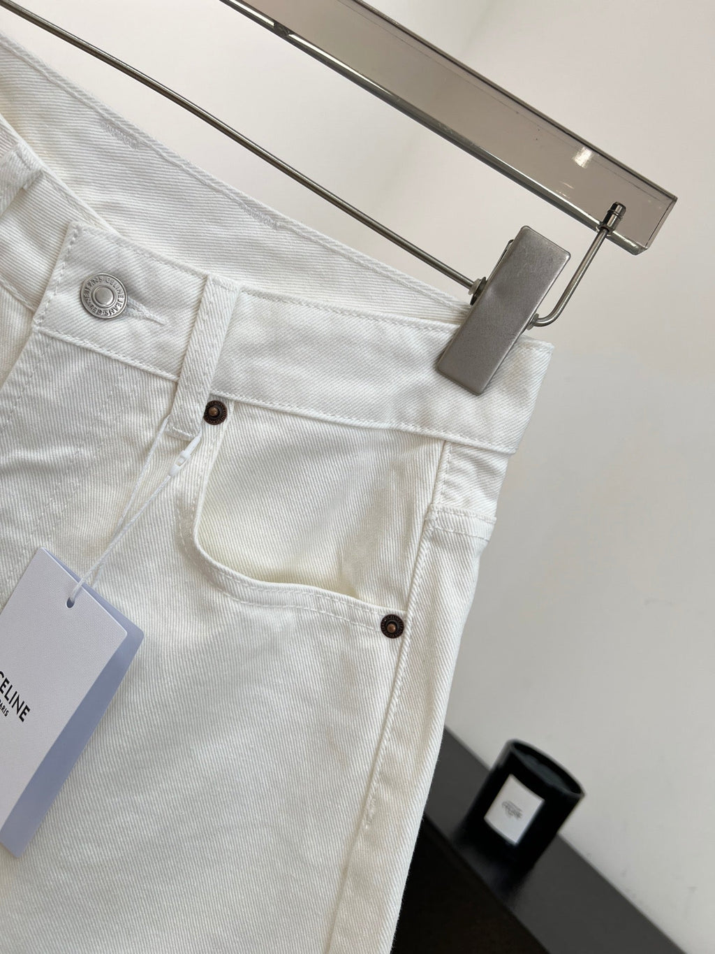 CELINE 26S DENIM SHORTS 397