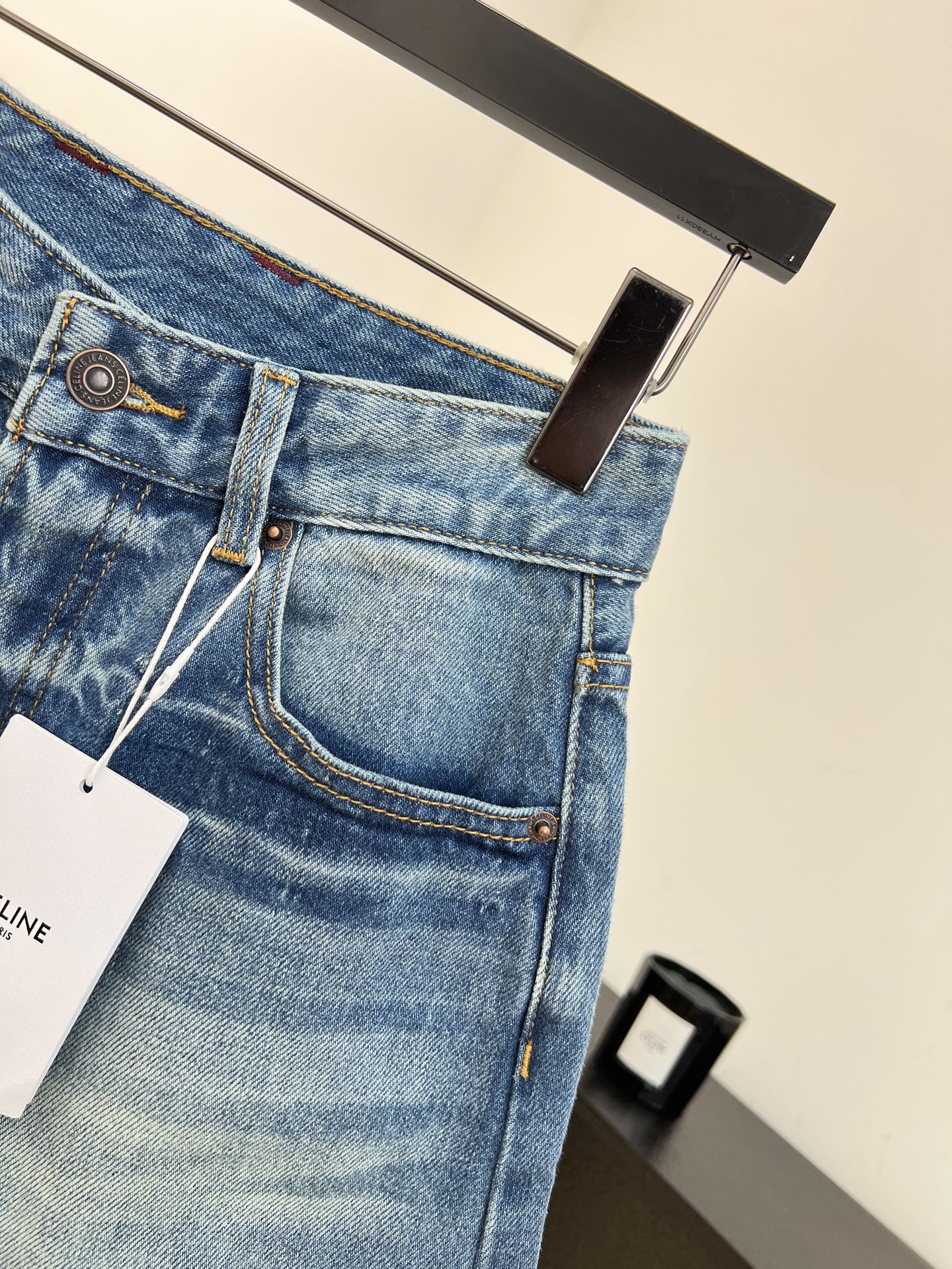 CELINE 26S DENIM SHORTS 396