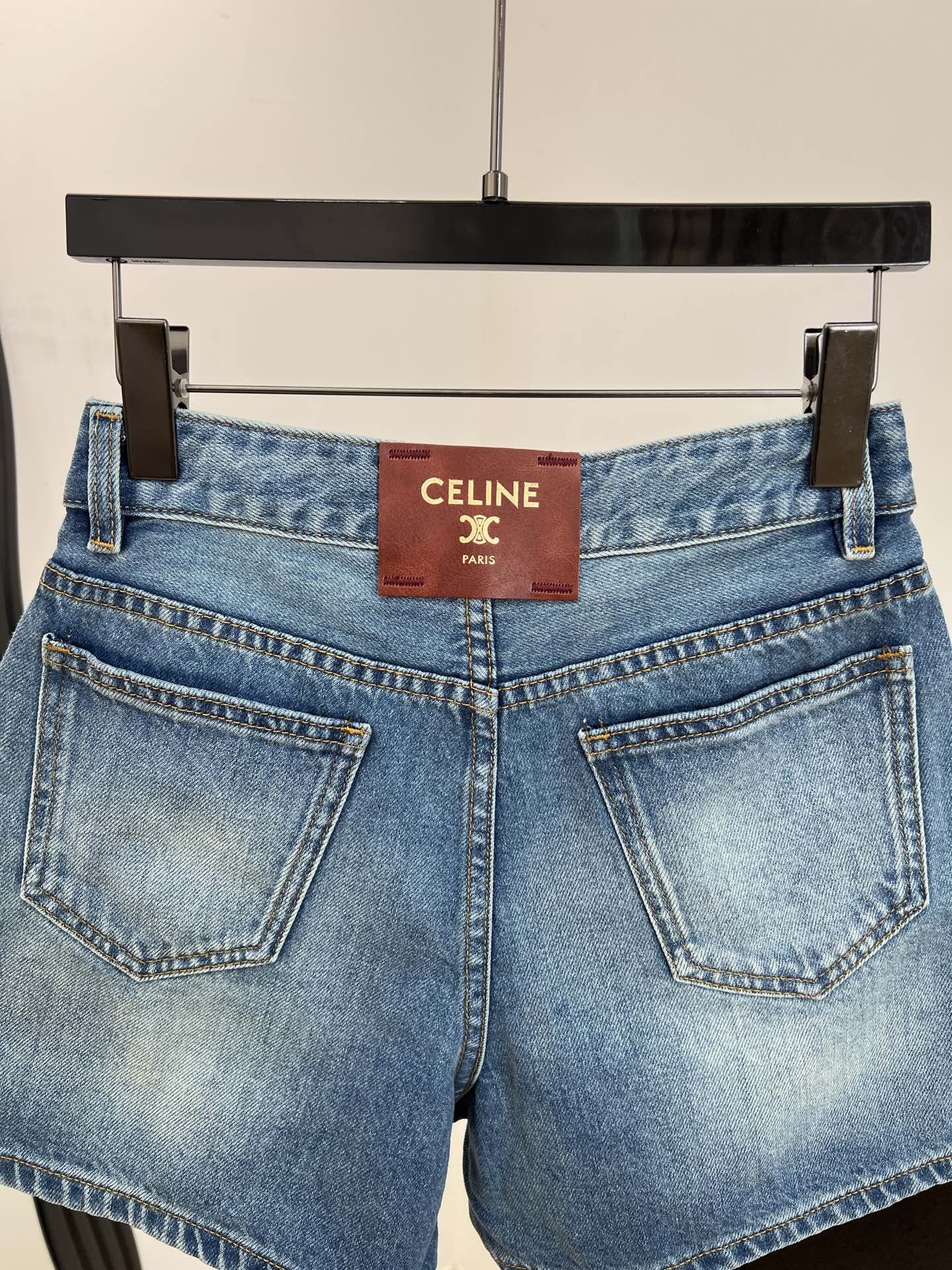 CELINE 26S DENIM SHORTS 396