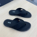 CD ALIDAS FLIP-FLOPS BLACK JACQUARD