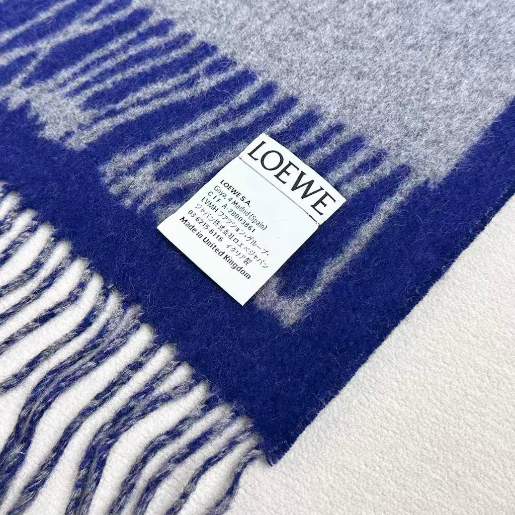 LOEWE 26S SCARF 180 IN CASHMERE WOOL 311813