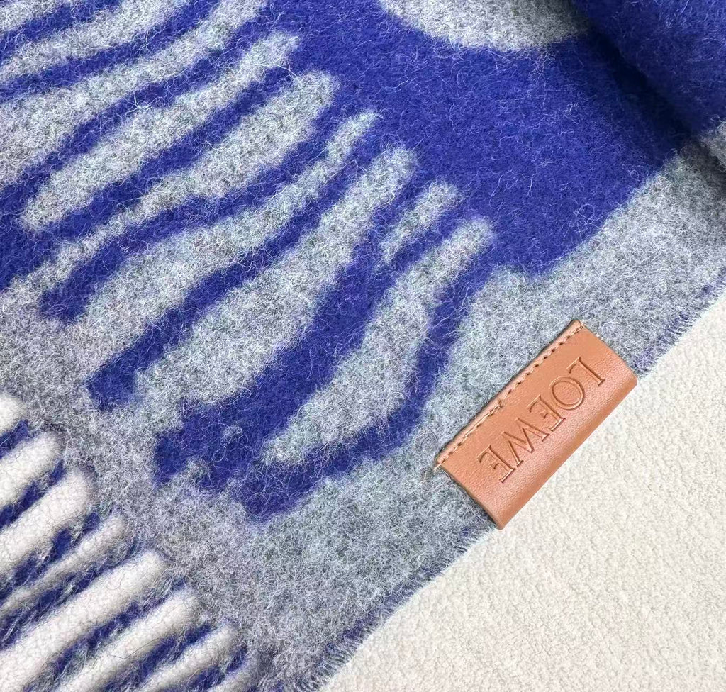 LOEWE 26S SCARF 180 IN CASHMERE WOOL 311813